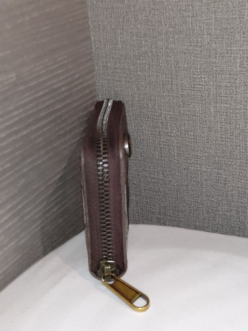 GUCCI グッチ ストライプ キャンバス ケース ベージュ×ブラウン