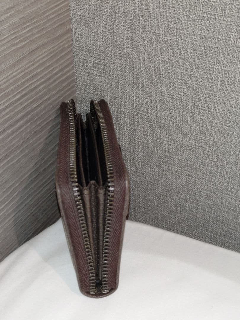 GUCCI グッチ ストライプ キャンバス ケース ベージュ×ブラウン