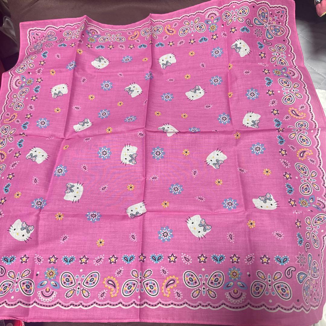 サンリオ　ハローキティ　タオル　ハンカチ　三角巾　フロシキ　まとめ売り