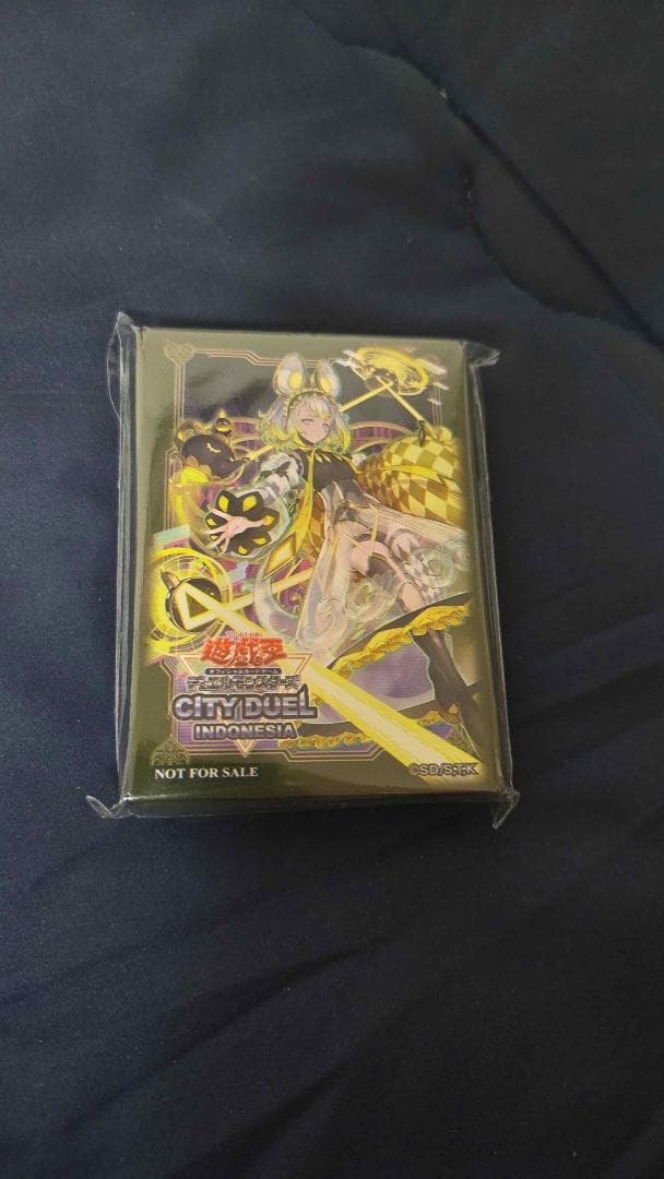 【新品】遊戯王公式スリーブ　CITY DUEL インドネシア　ドーマウス