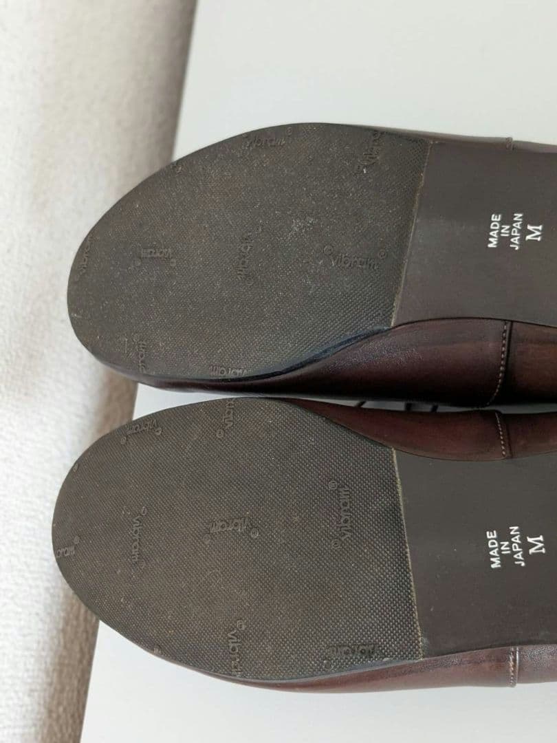 ビュルデサボン bulle de savon ハンドペイントレザーシューズ　M