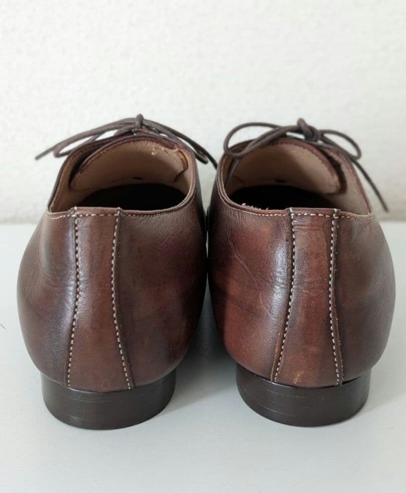 ビュルデサボン bulle de savon ハンドペイントレザーシューズ　M