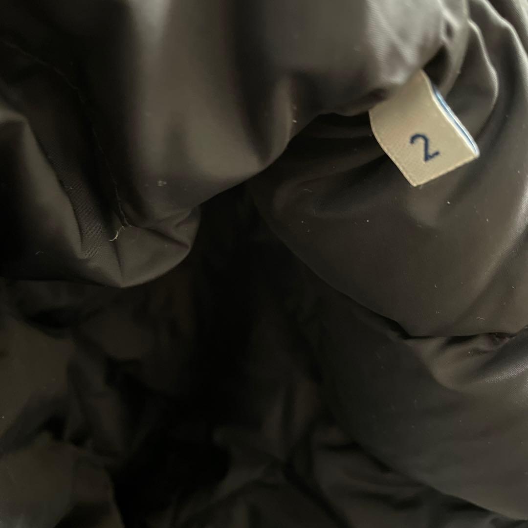 MONCLER モンクレール　ファー付きダウンコート　モッズコート