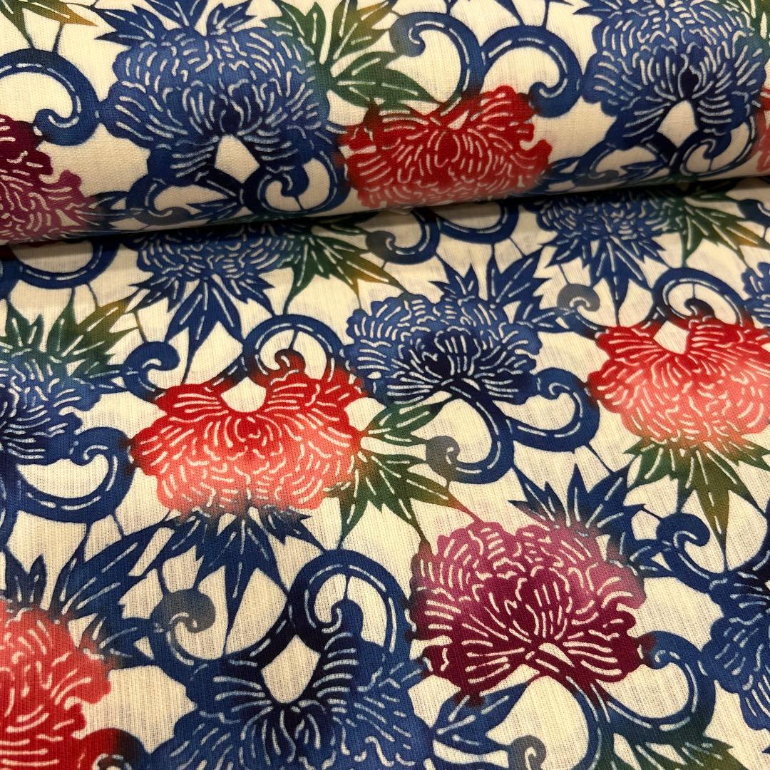 源氏物語　東京本染浴衣反物