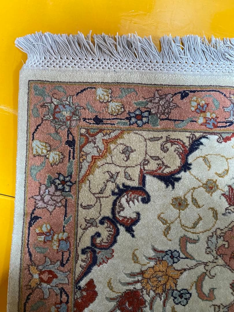 ペルシャ絨毯　玄関マット　ラグマット