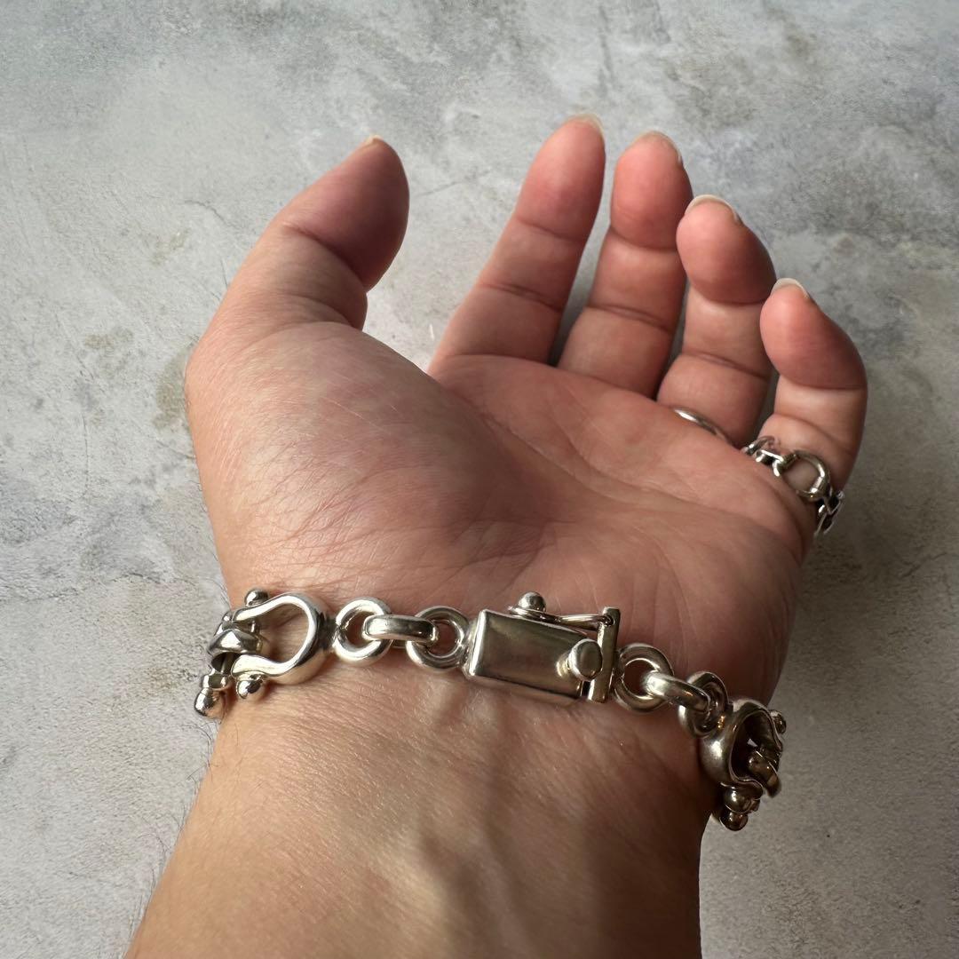 ヴィンテージ ホースシューリンクブレスレット シルバー925 メキシコ製