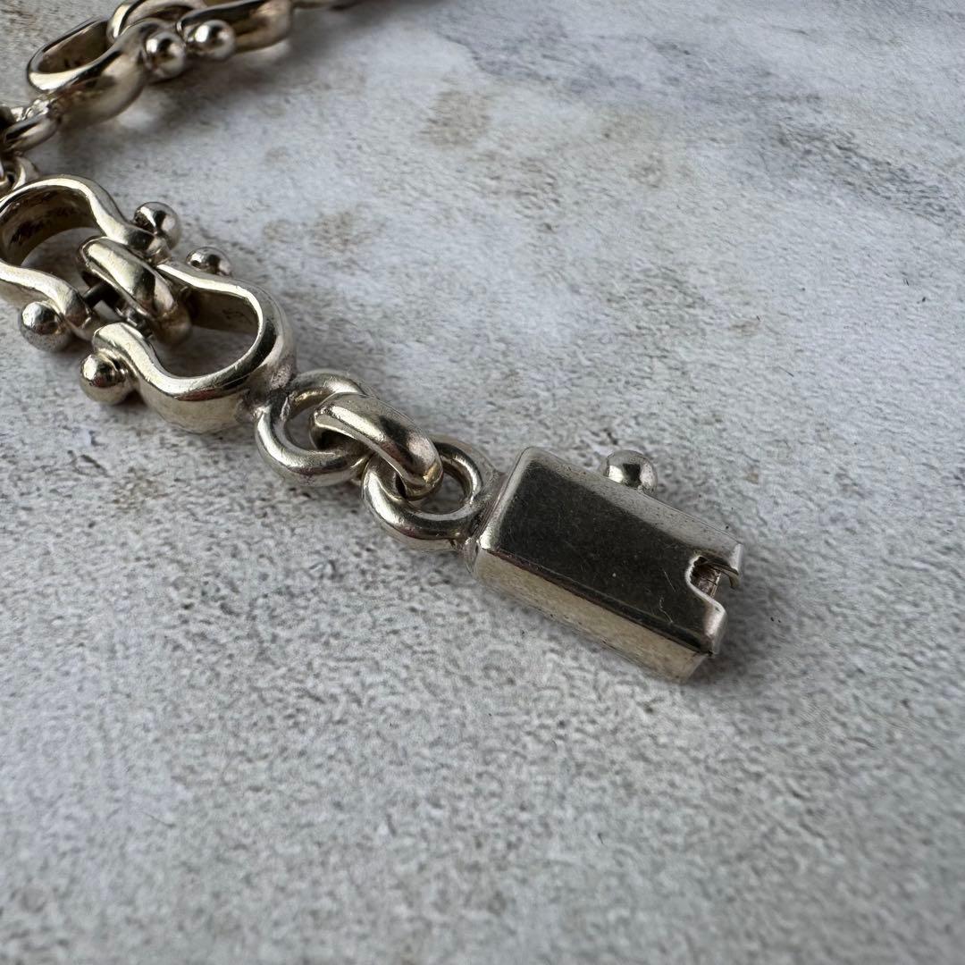 ヴィンテージ ホースシューリンクブレスレット シルバー925 メキシコ製