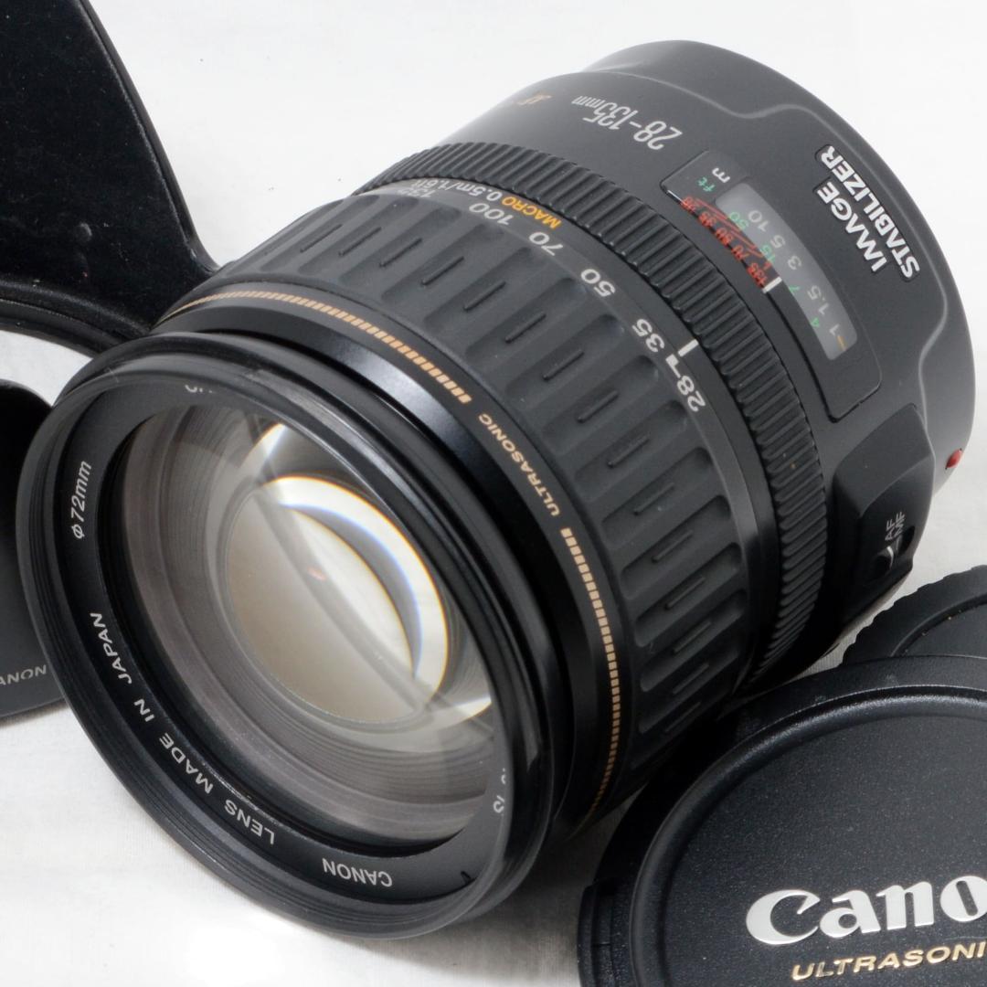 ★良品★Canon キャノン EF 28-135mm IS USM★フード付き★