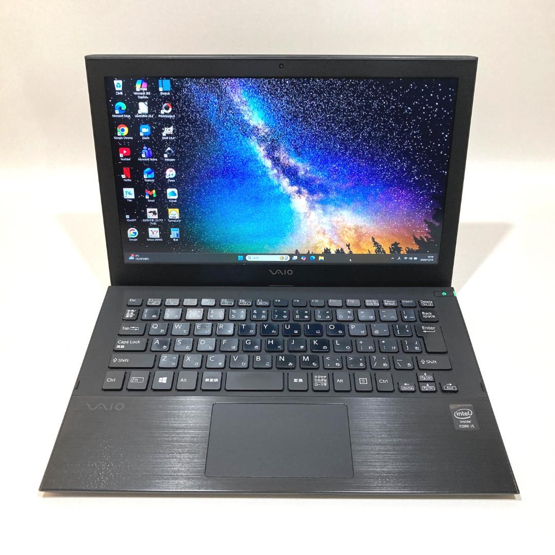 初心者向け✨快速i5・カメラ・大容量◇黒◇すぐ使えるノートパソコン◇T416-2