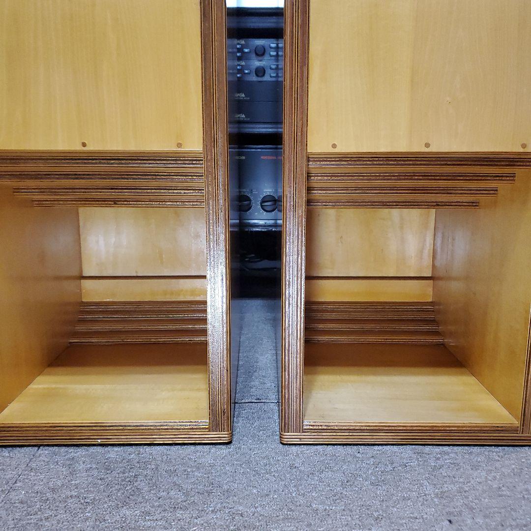 堂々たる造り20cmバックロードエンクロージャー　ペア