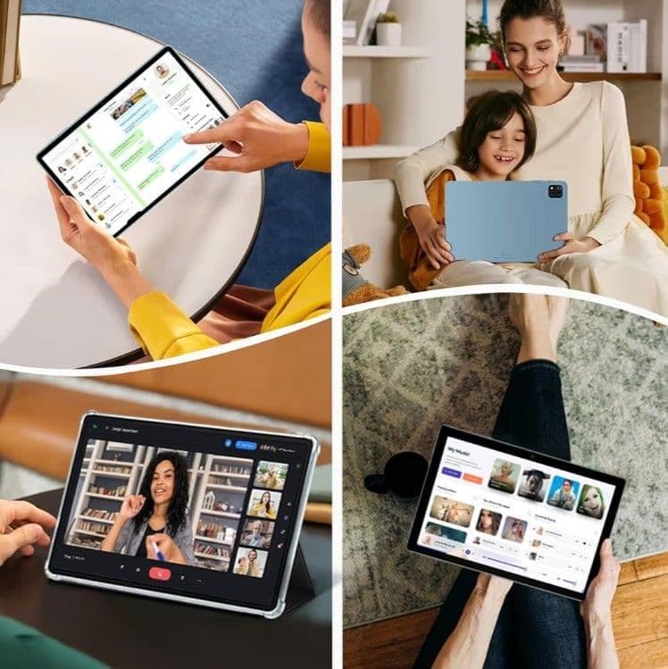 android16 タブレット10.1インチ 保護フィルム貼付7点付属品付