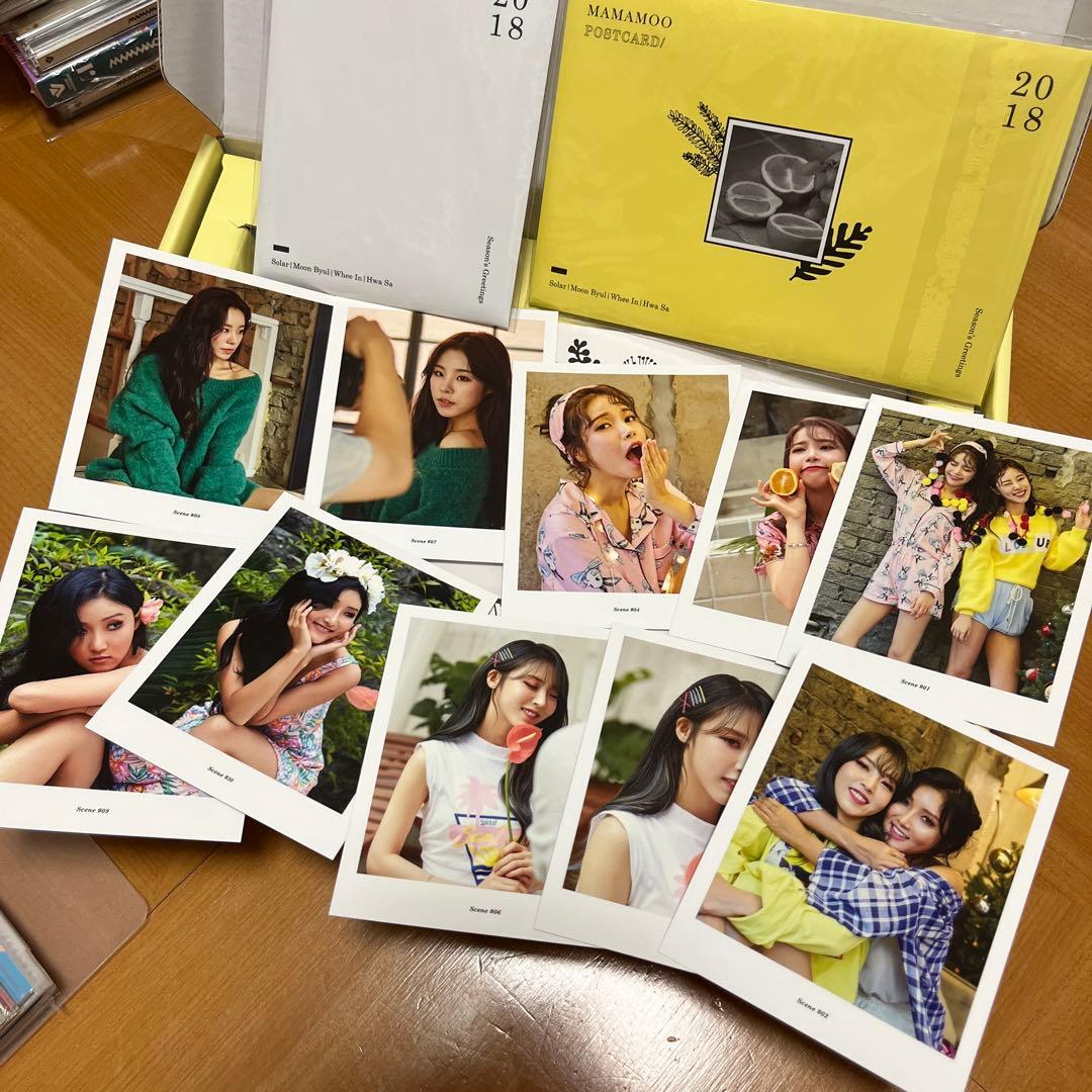 MAMAMOO ママム2018年　シーズングリーティングセット