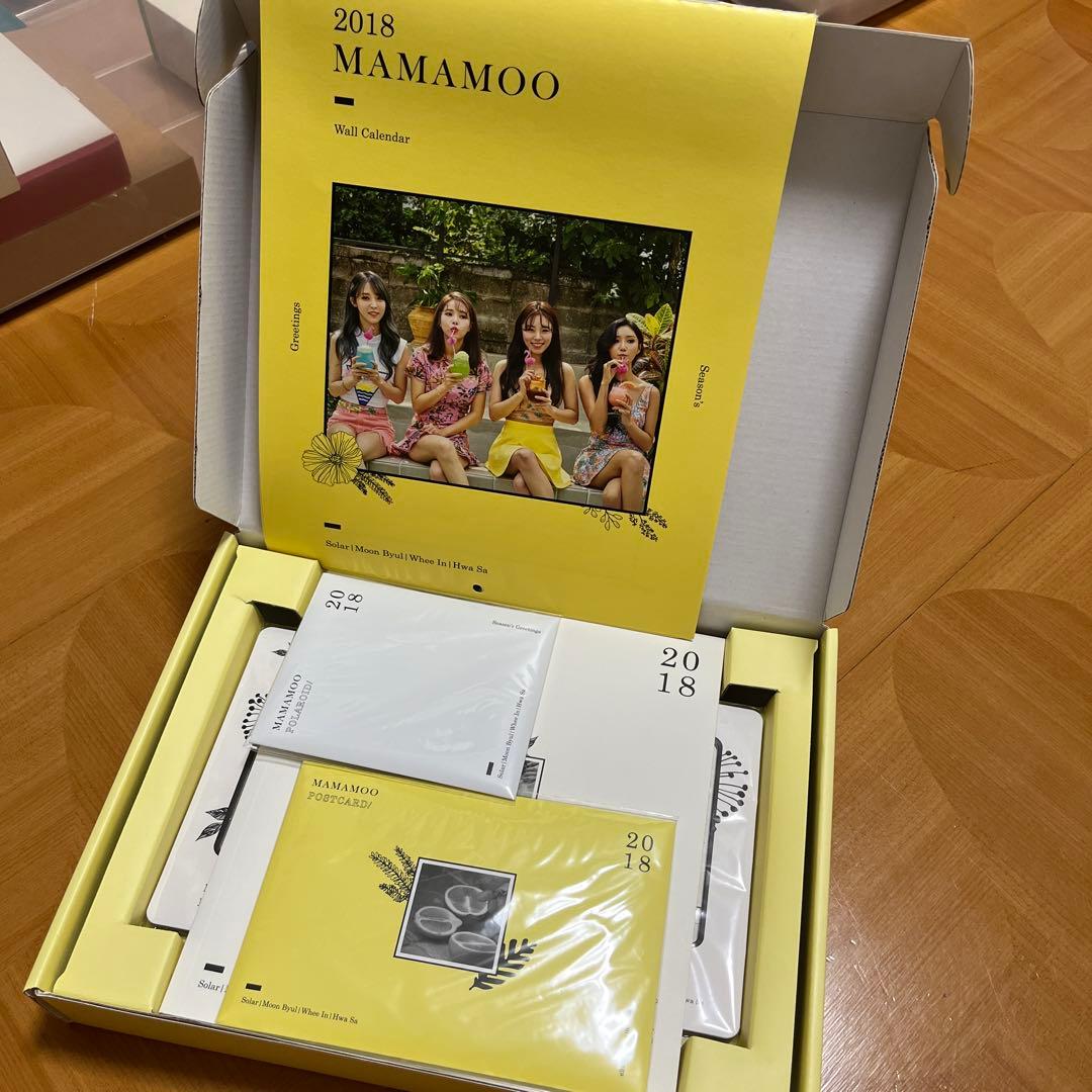 MAMAMOO ママム2018年　シーズングリーティングセット