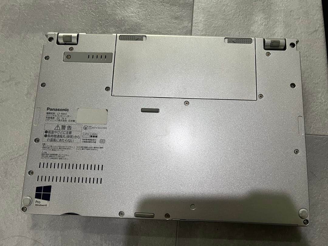 Panasonic Let's note MX3 ノートPC 本体