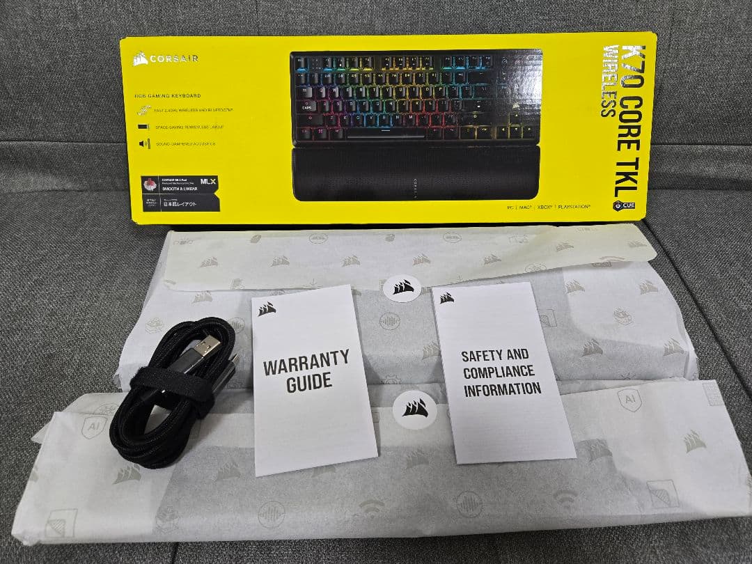 キーボード CORSAIR K70 CORE TKL Wireless