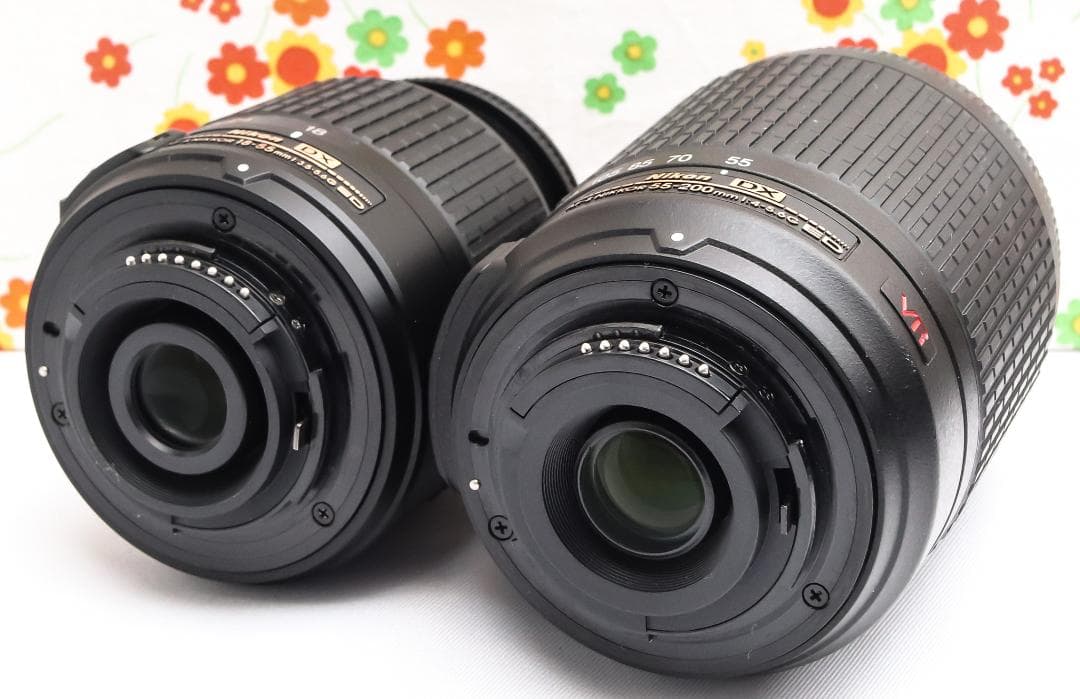 ニコン Nikon D5000☆ダブルレンズセット☆スマホに転送！☆初心者の方に
