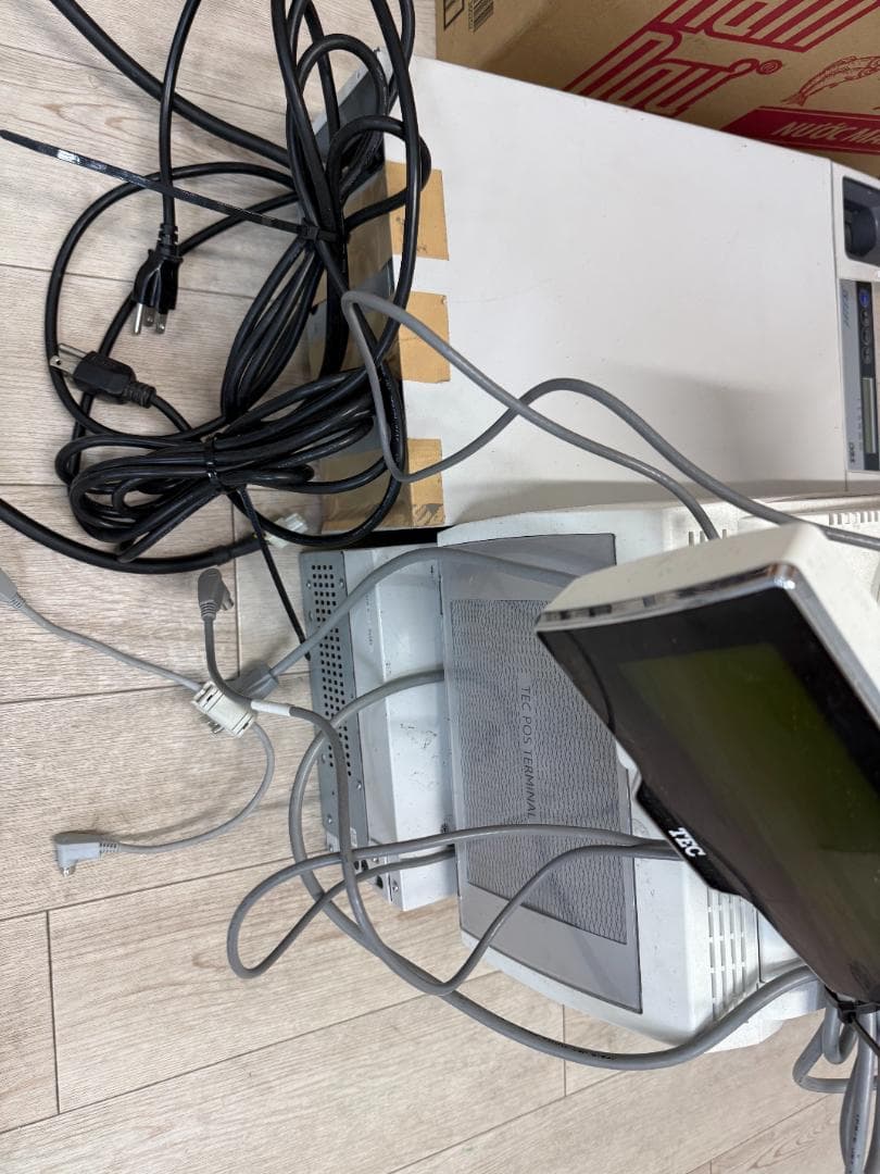 TECPOSレジ QT-100 ShopWork 7G+VT-200新紙幣未対応