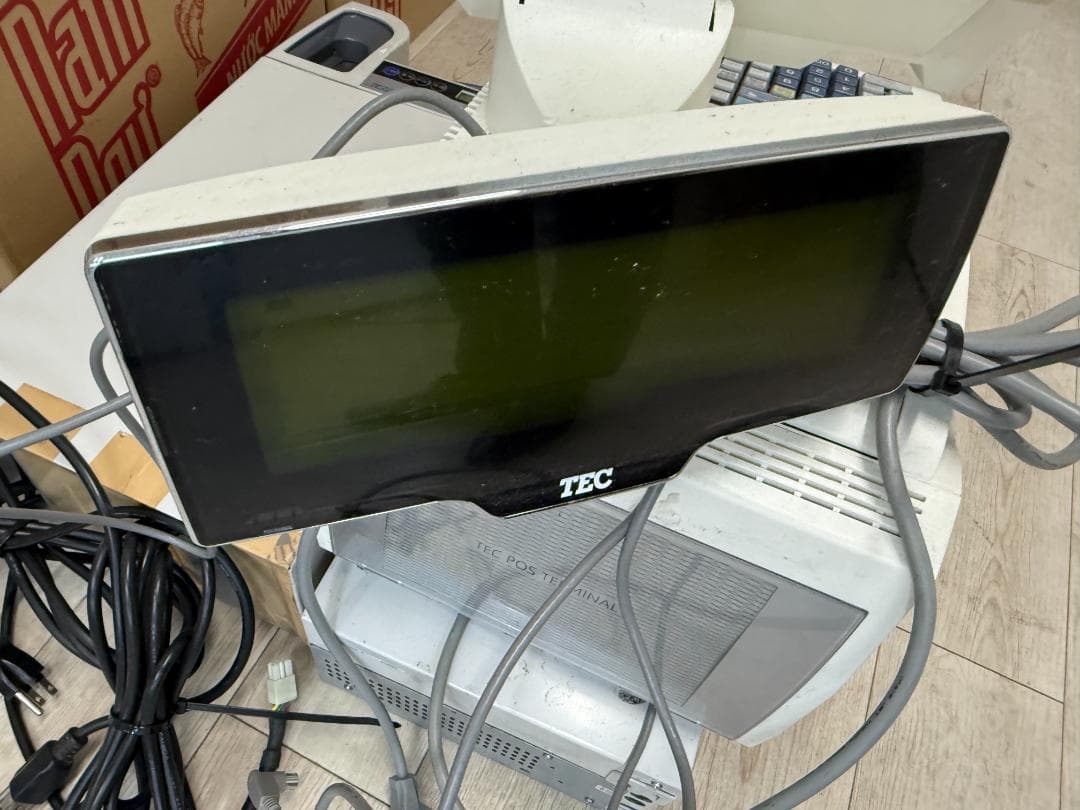 TECPOSレジ QT-100 ShopWork 7G+VT-200新紙幣未対応