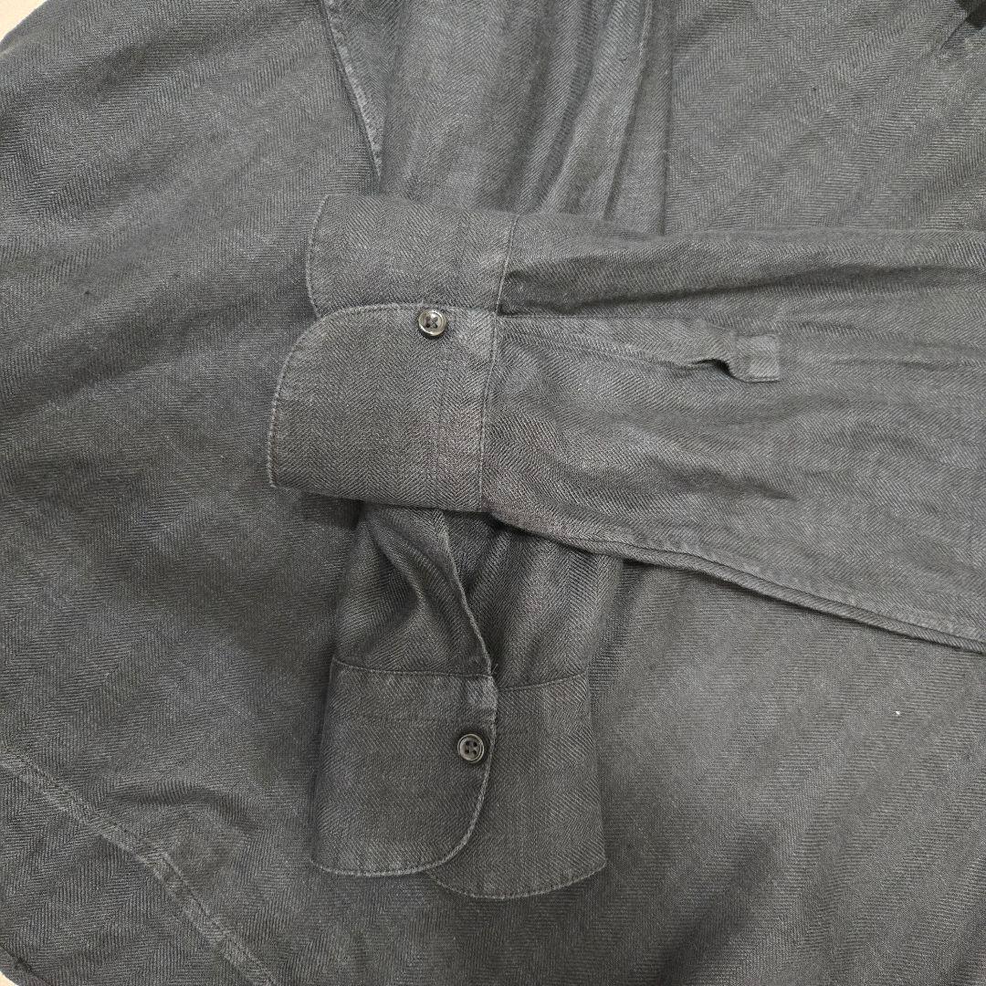 Massimo d’Augusto/マッシモダウグスト/カプリシャツ/黒/L