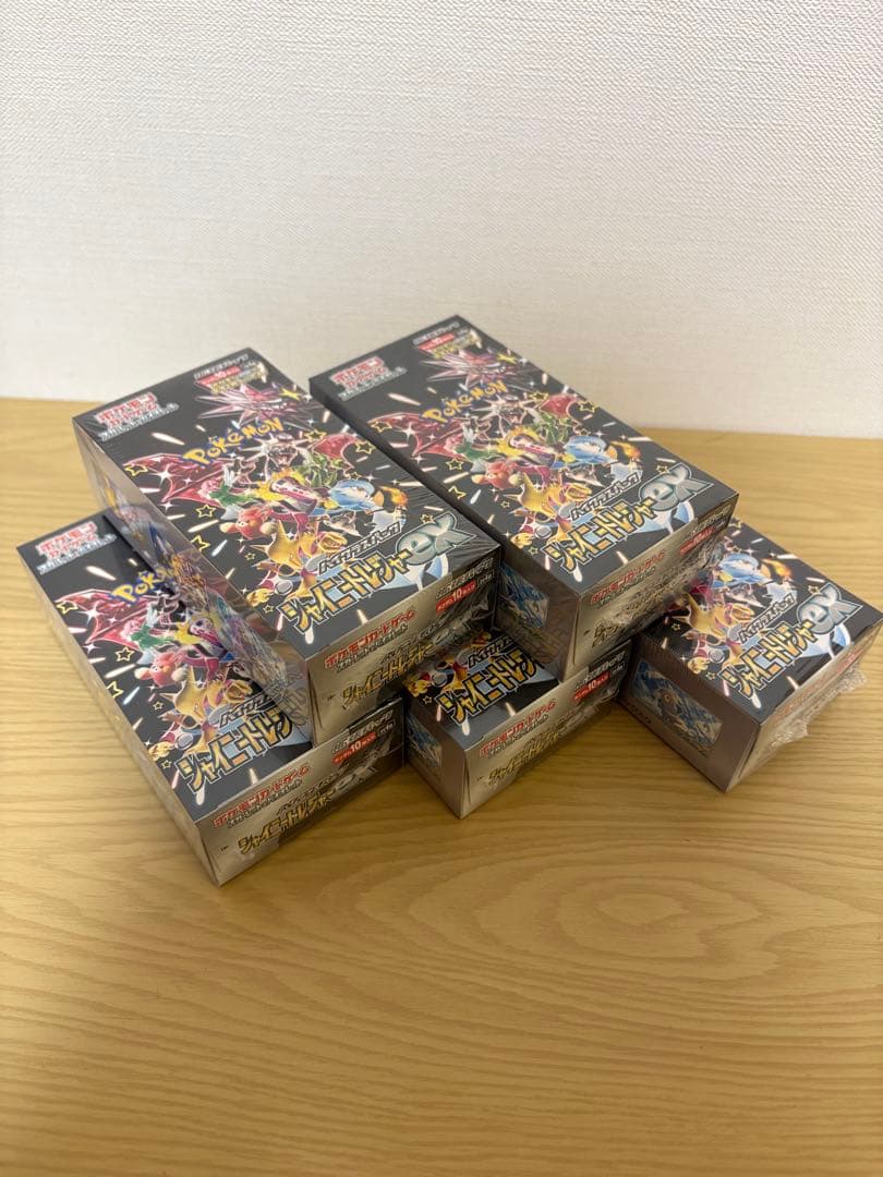 【シュリンク付き】シャイニートレジャーex 5BOX