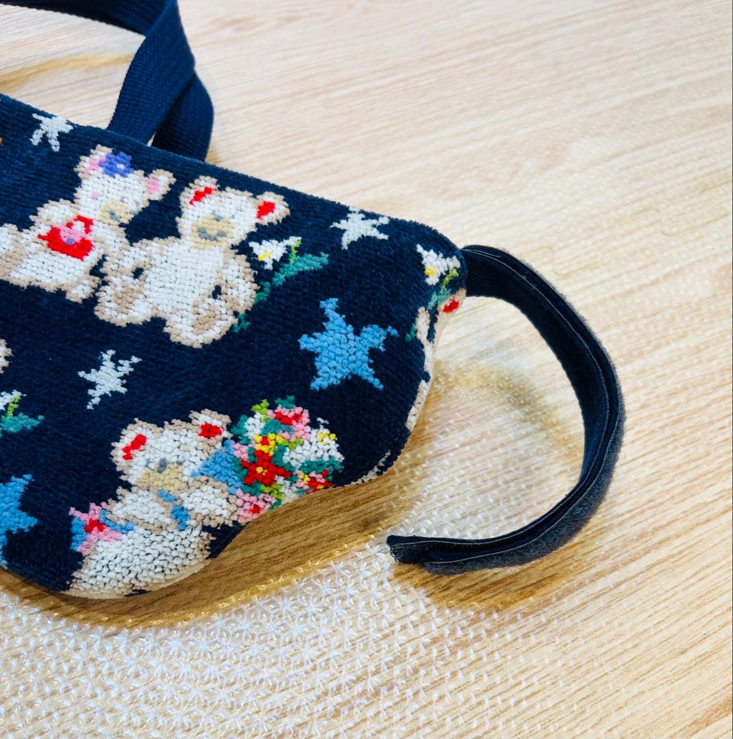 【FEILER フェイラー】リーベ＆リリア ベビーカーポーチ ネイビー