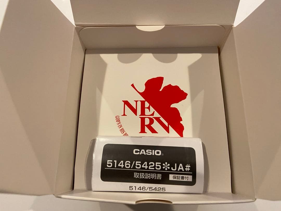 CASIO エヴァンゲリオン 30周年記念 腕時計