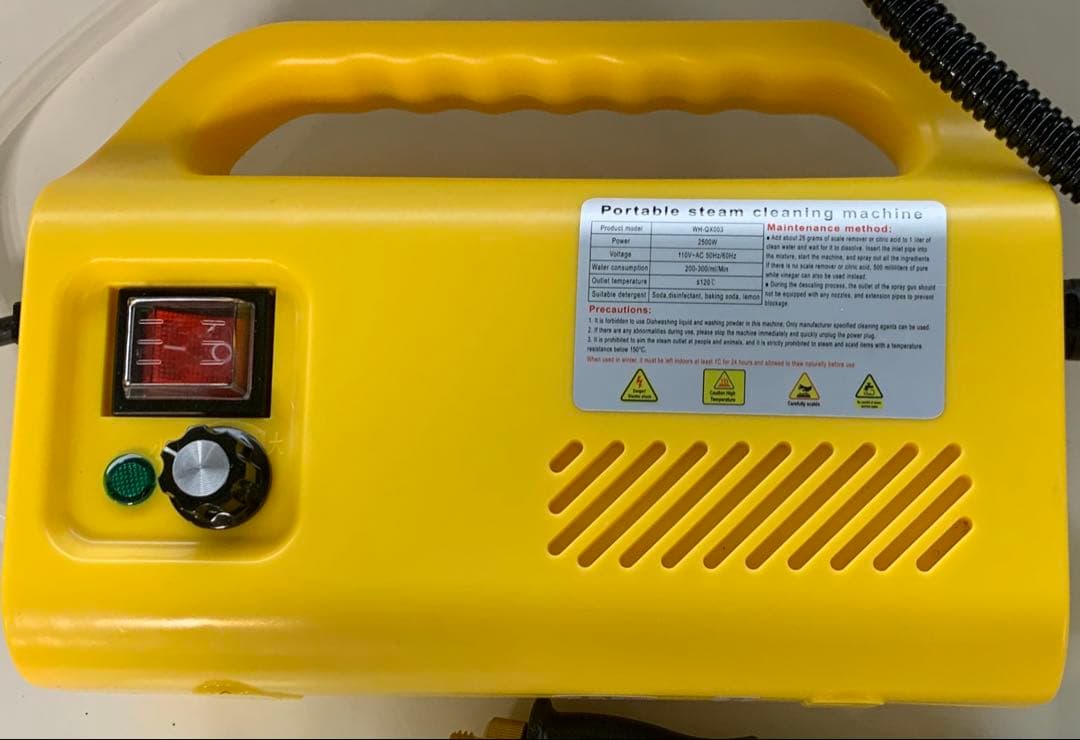 JIAWANSHUN スチームクリーナー110V 2500W 最高120℃
