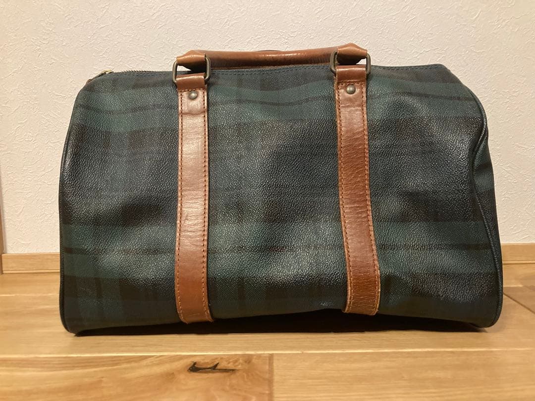 POLO RALPH LAUREN ミニボストンバッグ チェック柄