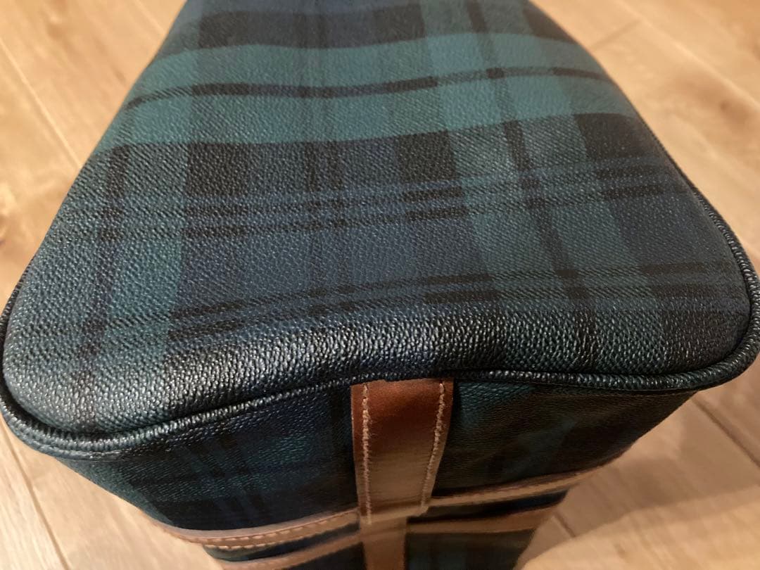 POLO RALPH LAUREN ミニボストンバッグ チェック柄