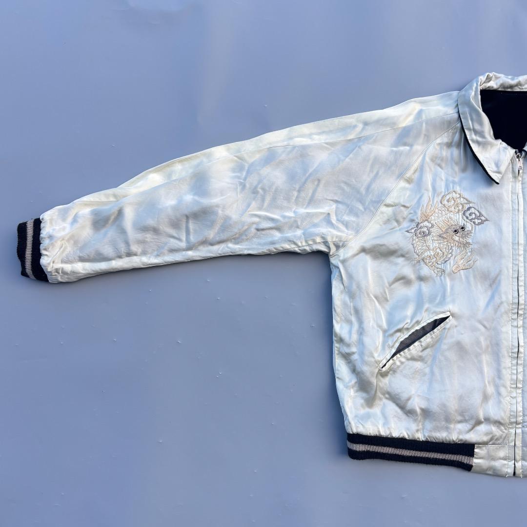 テーラー東洋 スカジャン 港商スペシャル 別珍 髑髏 特大 TT15197