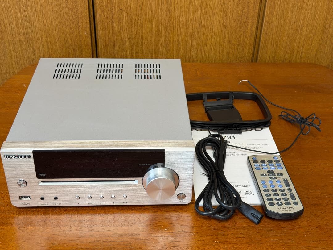 KENWOOD ミニコンポ CD/USB/AM/FM 対応 R-K731-S