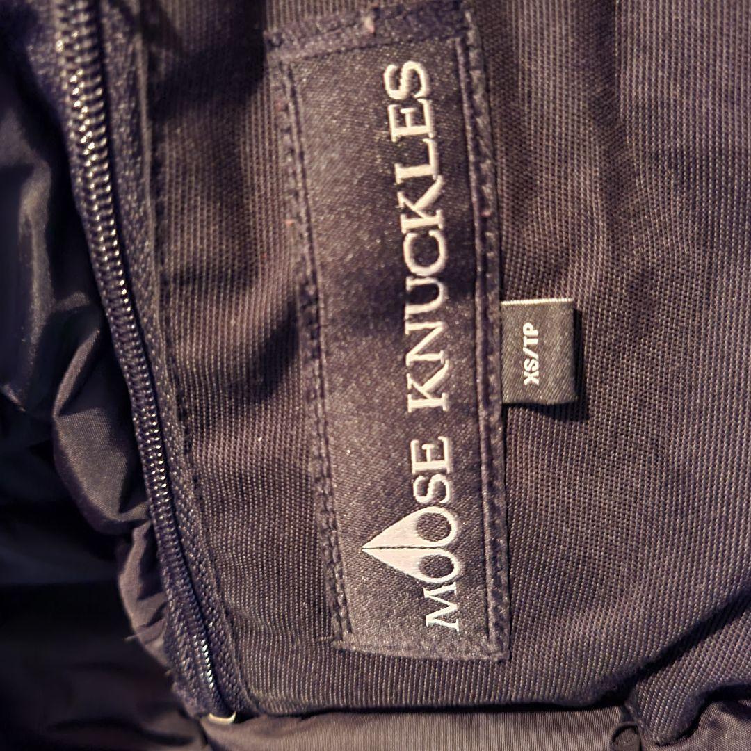 Moose Knuckles ダウンジャケット xs ブラック