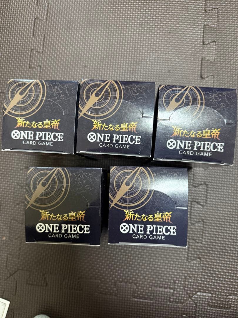 ワンピースカードゲーム 「新たなる皇帝」　5BOX