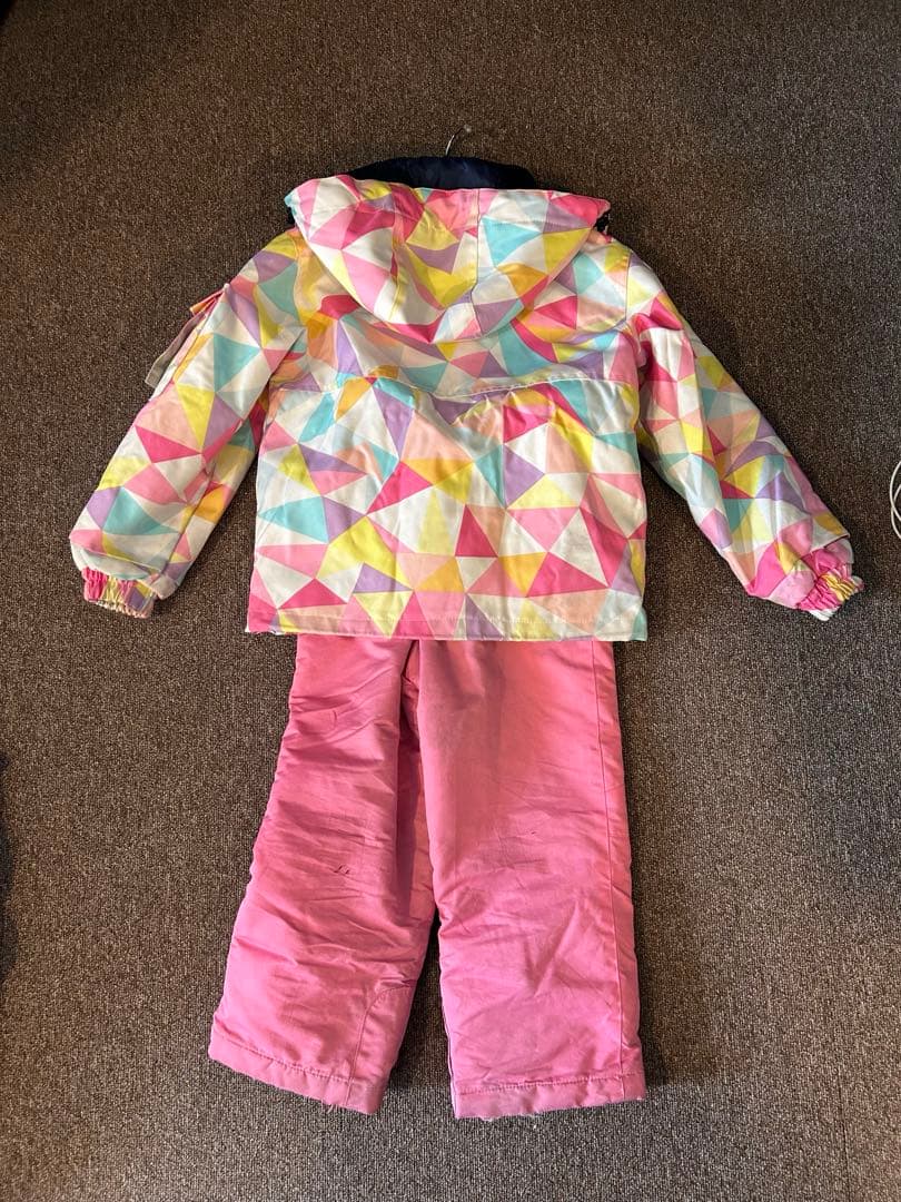 値下げ‼︎ジュニア　スノーボードウェア120㎝　ボード　ビンディング　3点セット‼︎