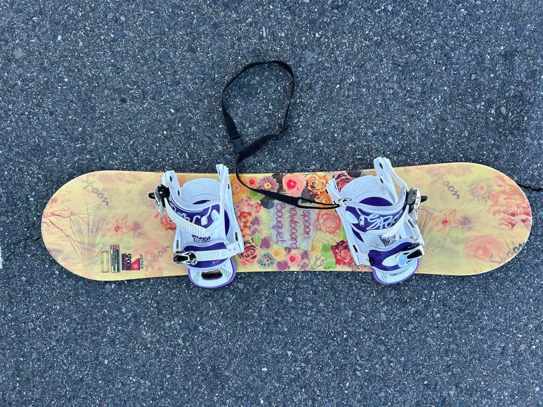 値下げ‼︎ジュニア　スノーボードウェア120㎝　ボード　ビンディング　3点セット‼︎