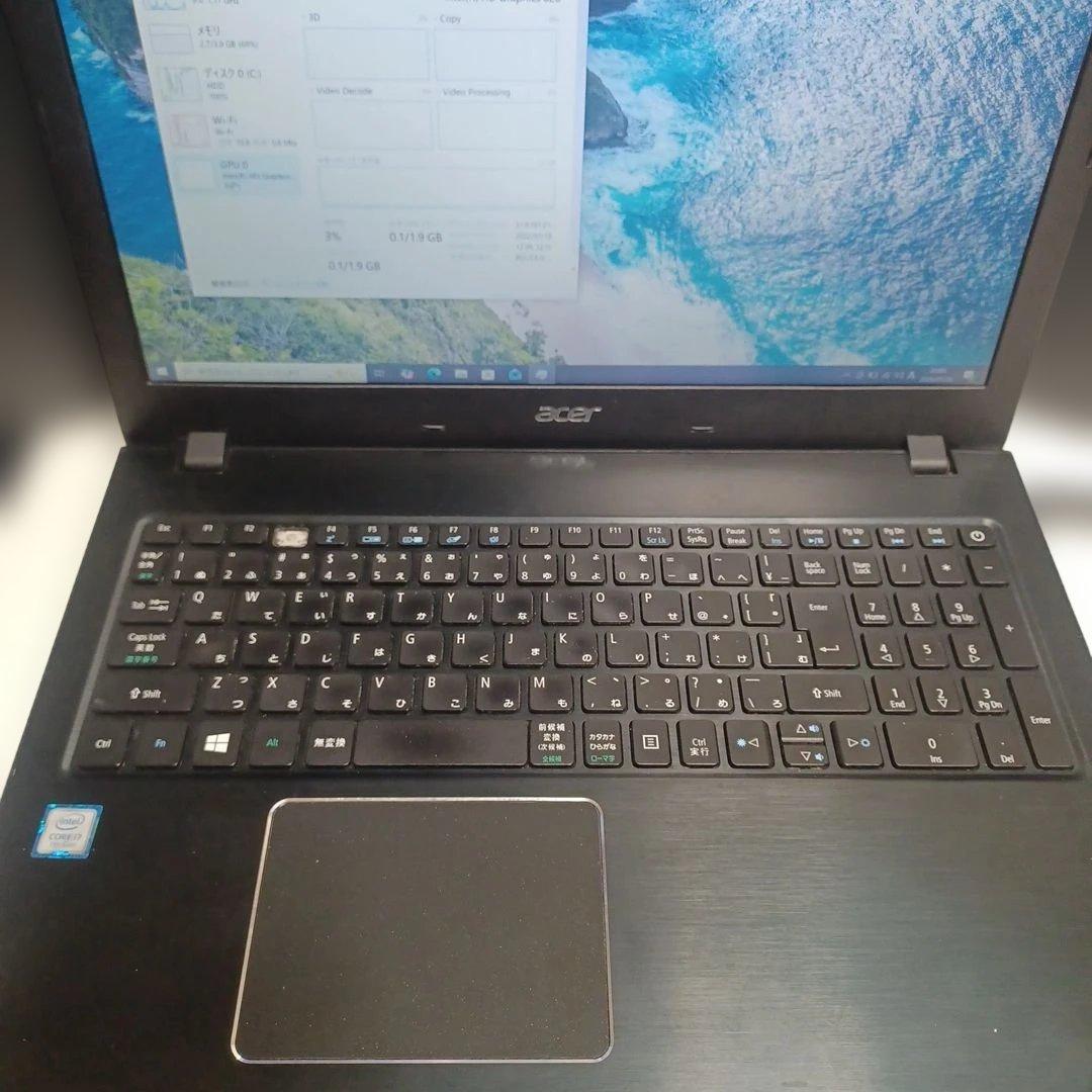 ASUS N16Q2 Core i7-7500U/4GB/HDD500 訳あり品