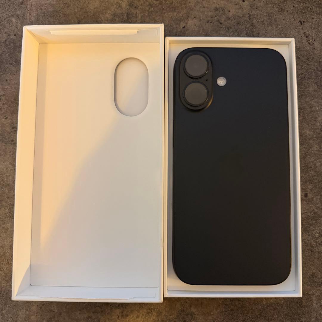 塩大福様　iPhone16 256GB ブラック　SIMフリー