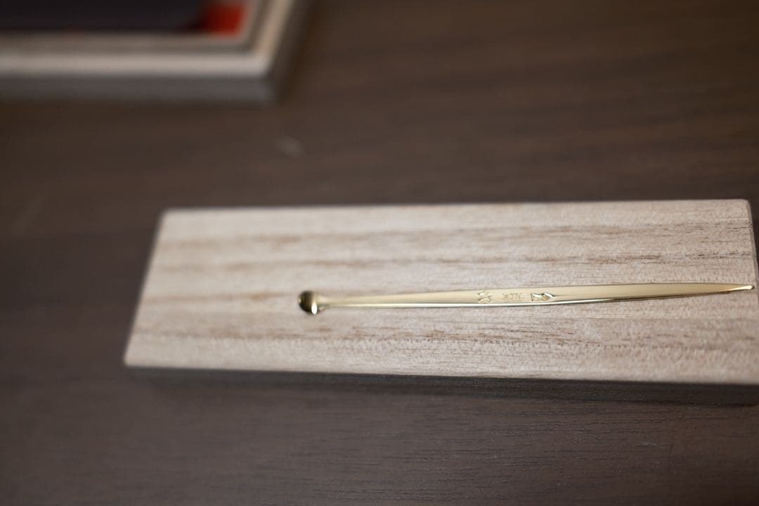 田中貴金属　k18耳掻き