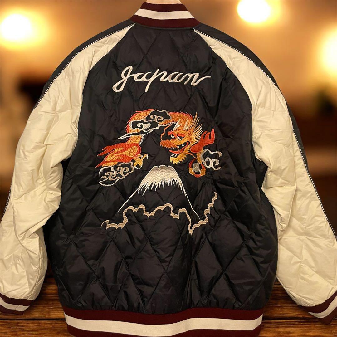 TAION リバーシブル スカジャン ダウンジャケット