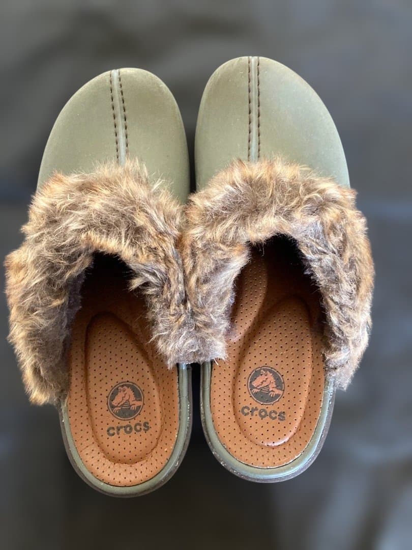 【新品】クロックス コブラー ボア付きサボサンダル 廃盤 W7