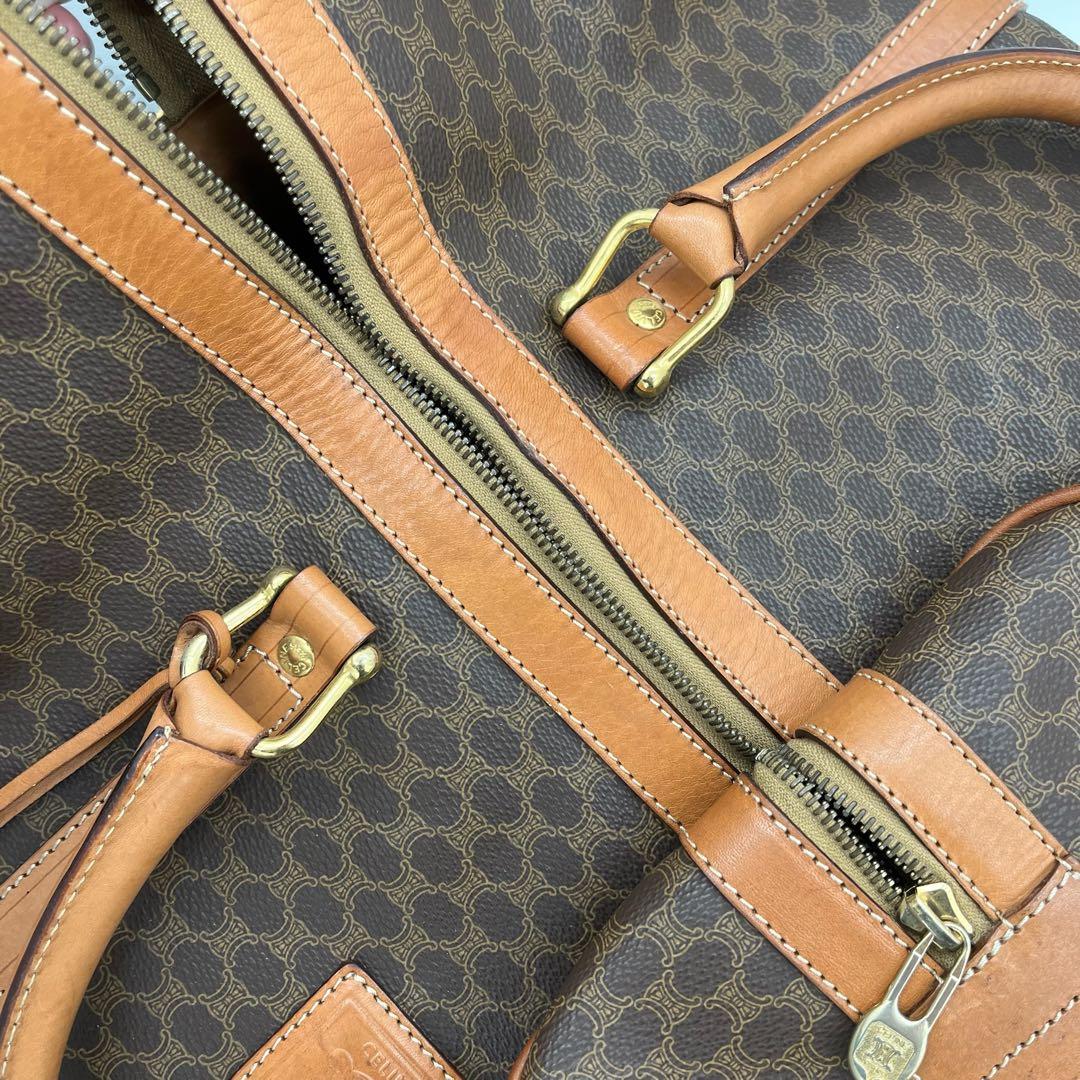 [鑑定済] CELINE セリーヌ ヴィンテージ マカダム ボストンバッグ