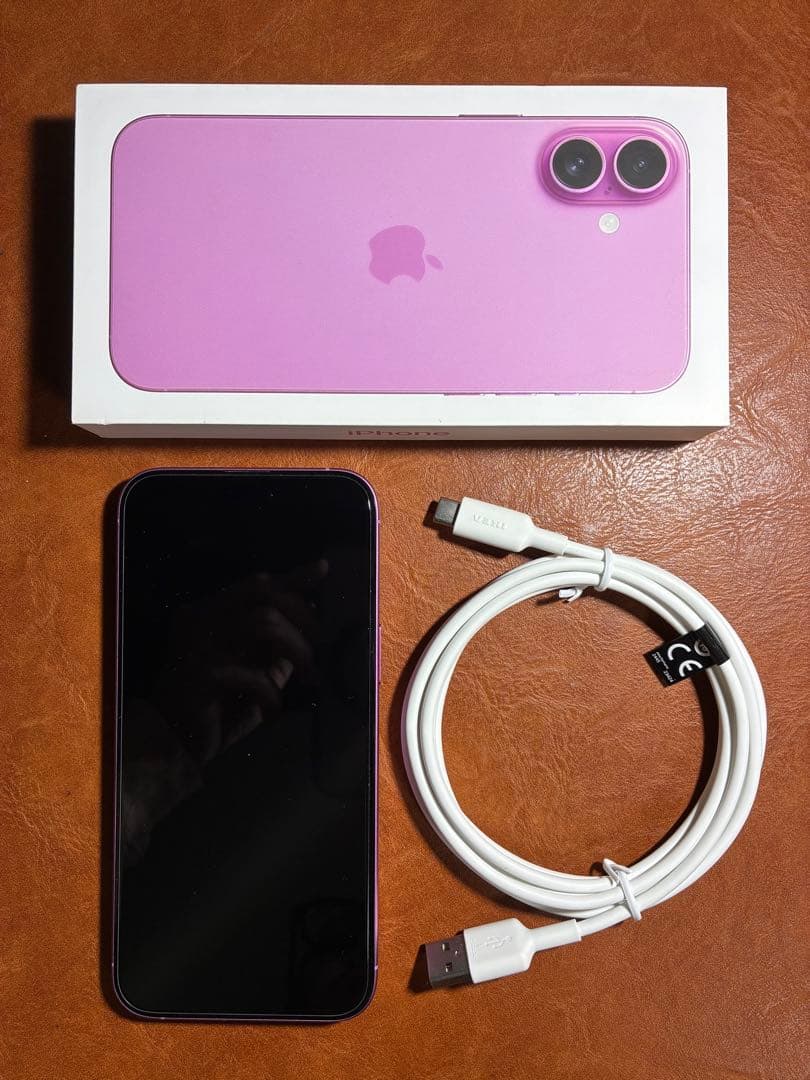 【美品】iPhone16 Plus 512GB SIMフリー ピンク