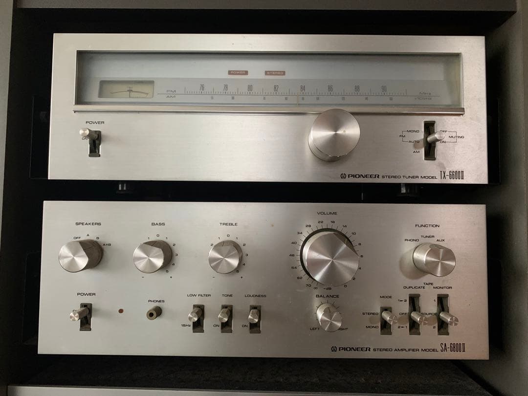 7点フルセット　パイオニア　ステレオセット　PL-A300S