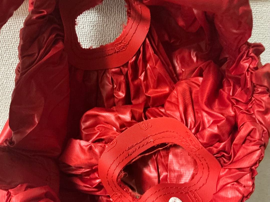 エバゴス ebagos 女王様のサブバッグ　RED