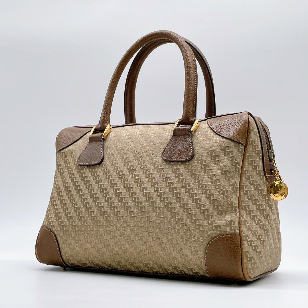 GUCCI オールド グッチ 総柄 ミニボストンバッグ e328