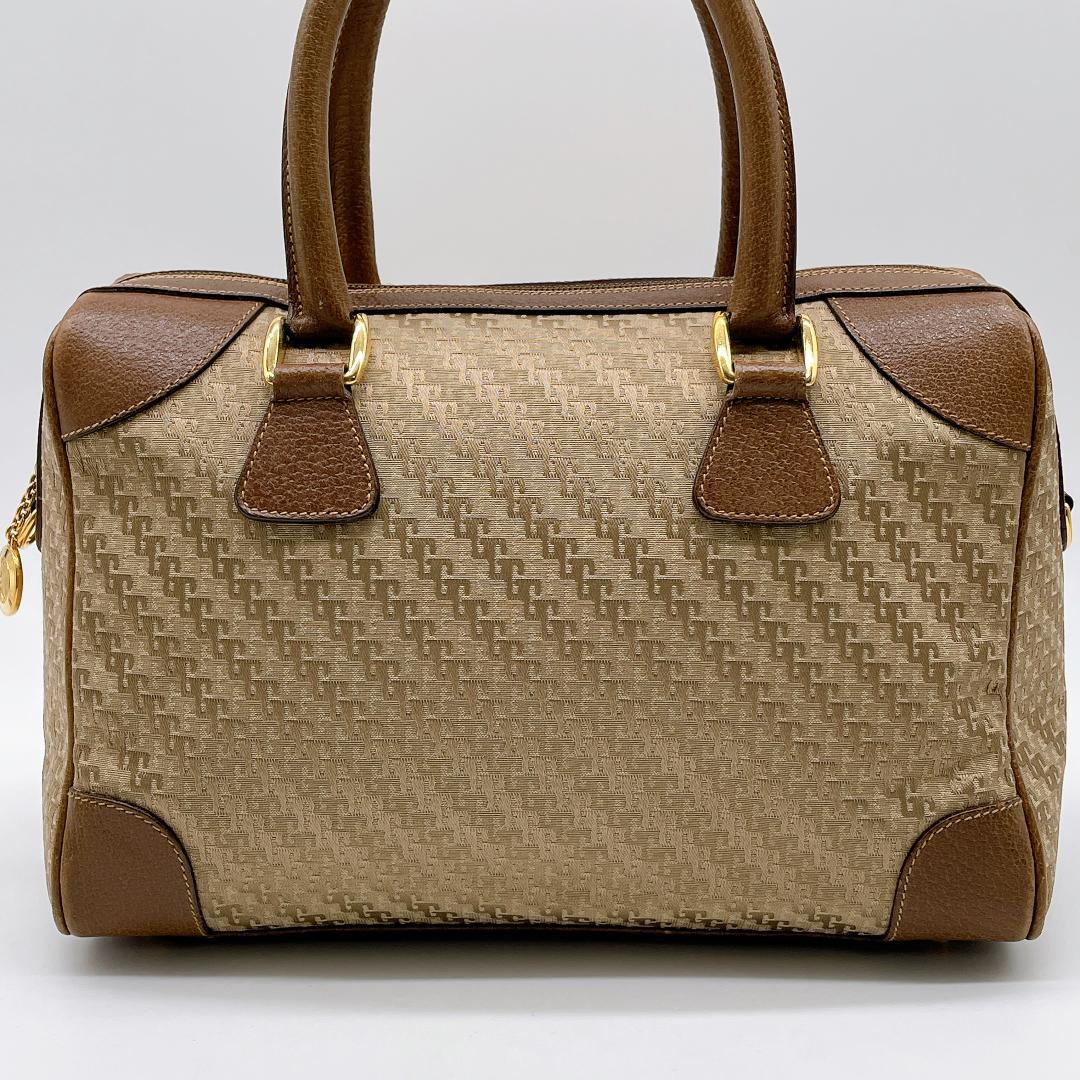 GUCCI オールド グッチ 総柄 ミニボストンバッグ e328