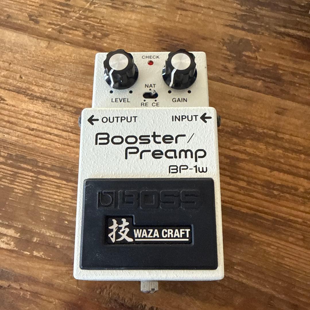 週末値引中！BOSS Booster/Preamp BP-1W【ブースター】