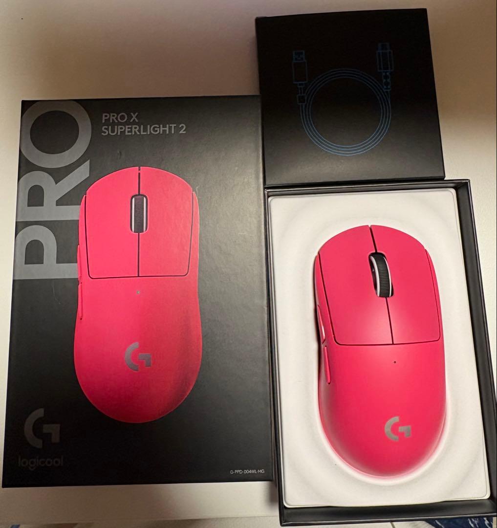 LogicoolPRO X SUPERIGHT 2 マゼンタ