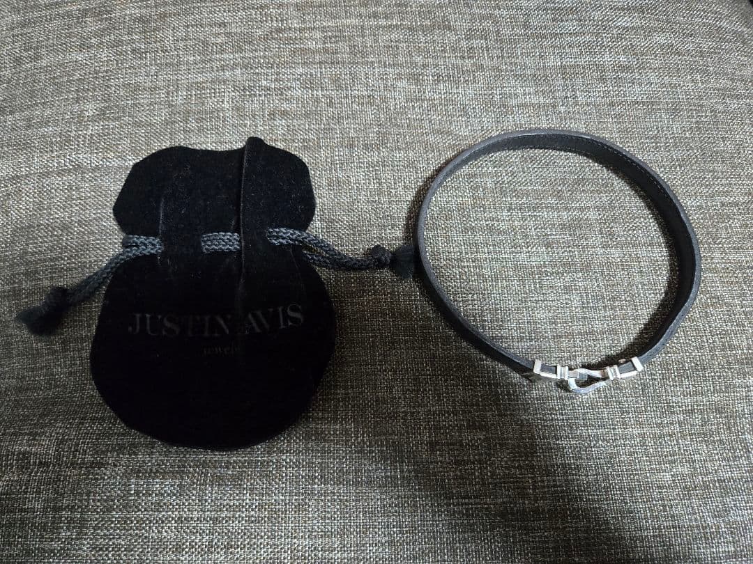 ジャスティンデイビス チョーカー CAPRICE LEATHER ブレスレット