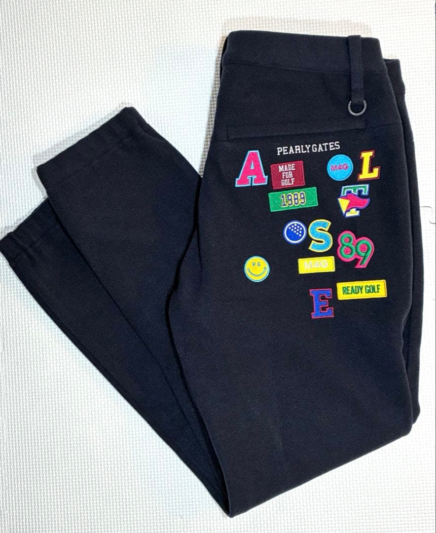 パーリーゲイツ リバー裏起毛 ジョガーパンツ（NAVY／4）